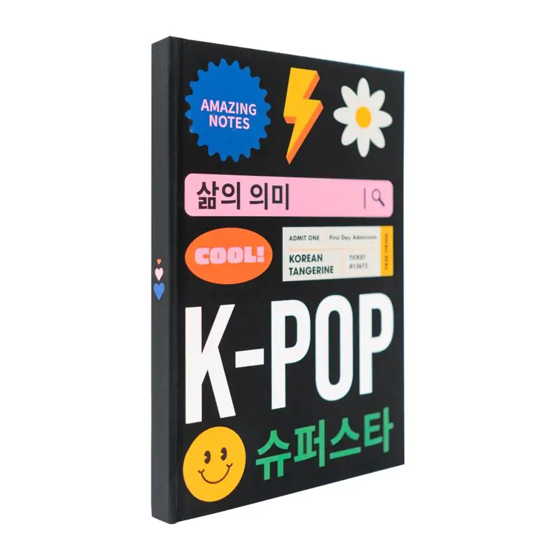 K-Pop Superstar A5 premium notebook termékfotó