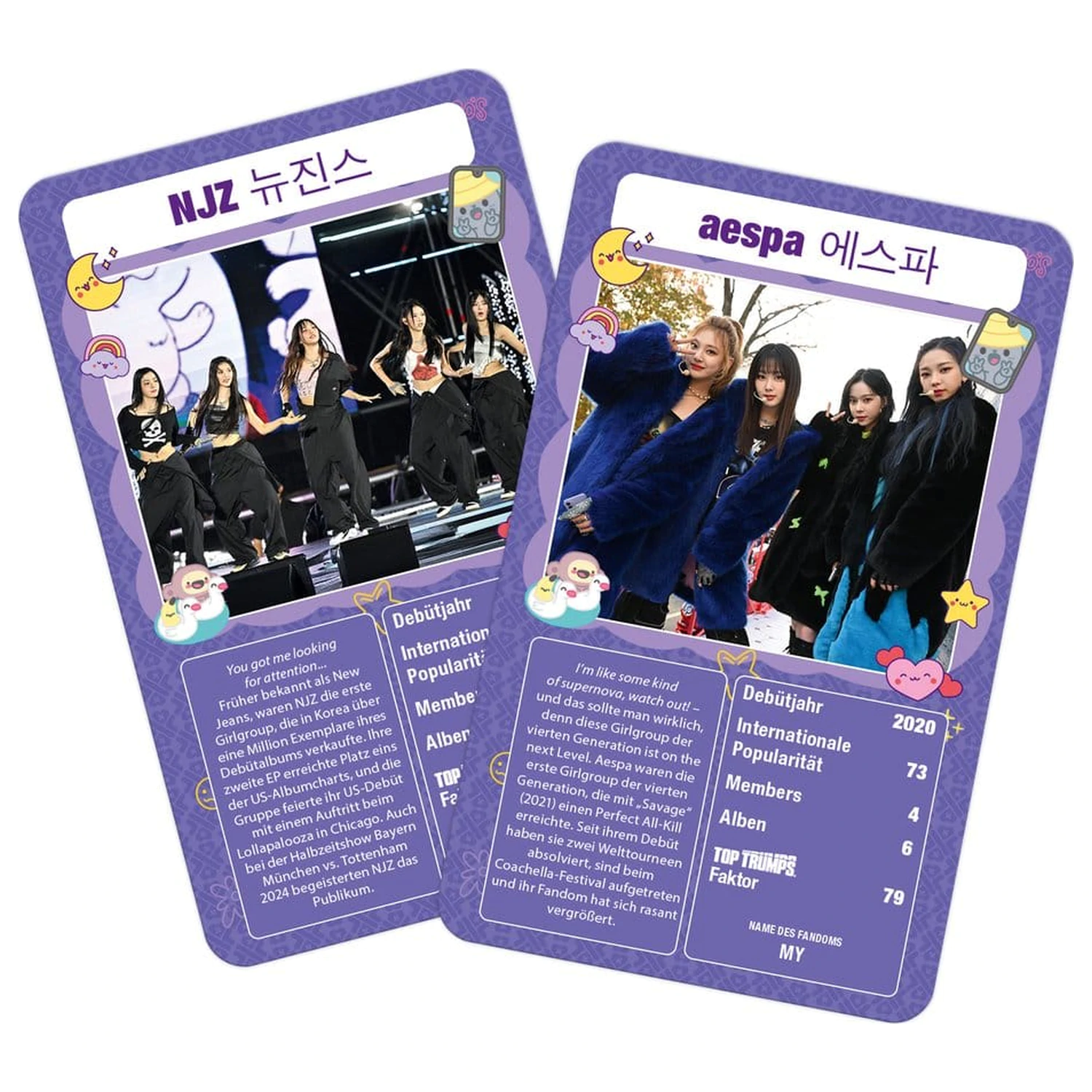 K-Pop Card Game Top Trumps *German Version* product photo
