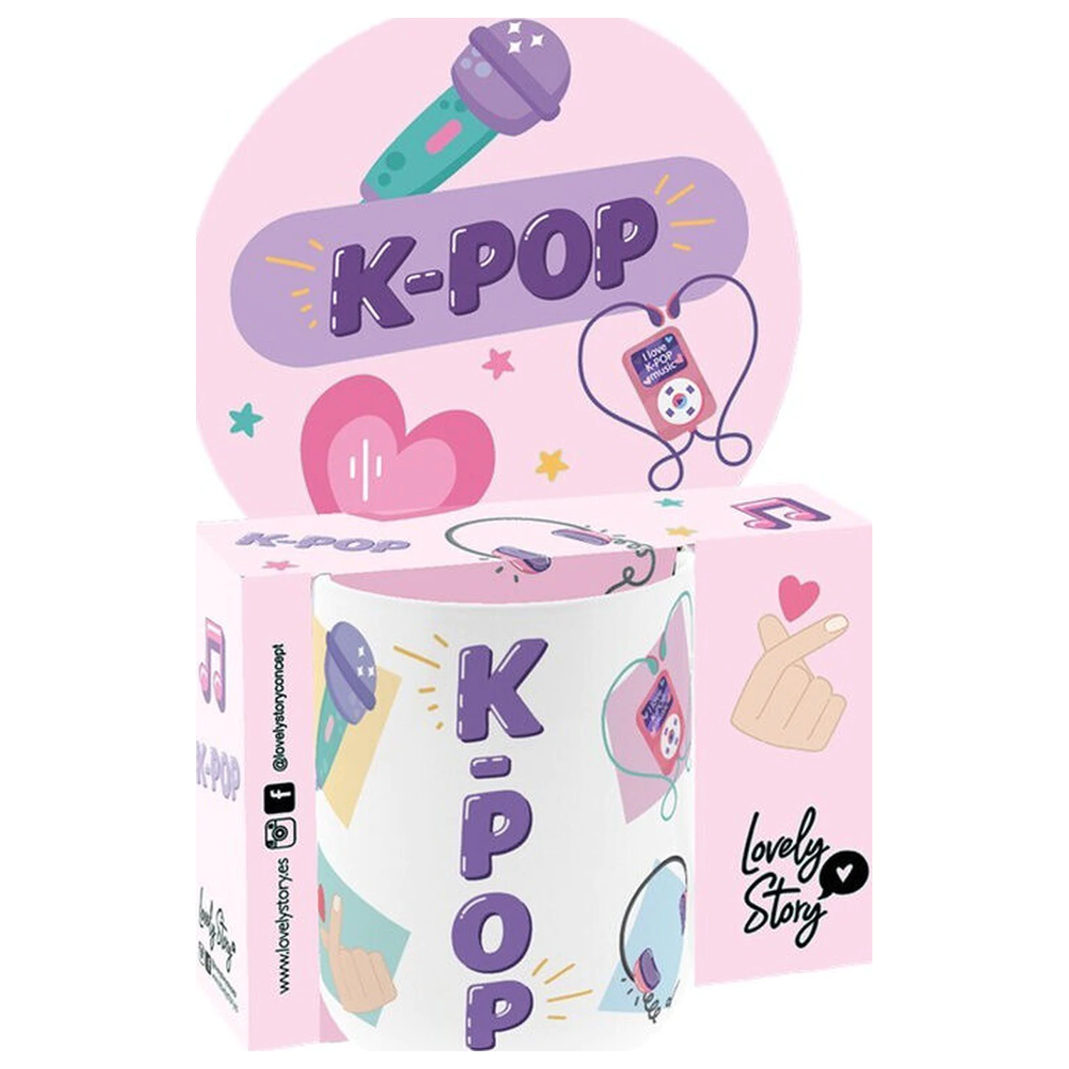 K-Pop Universe mug 330ml product photo