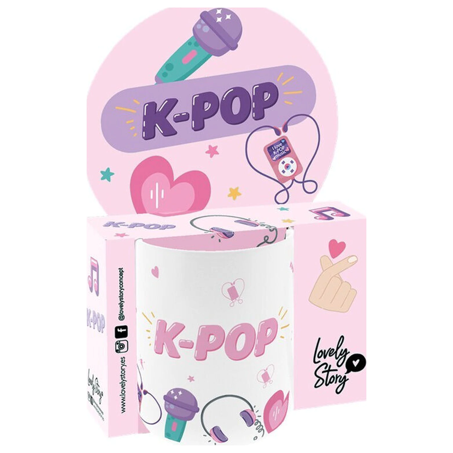 K-Pop Vibes mug 330ml product photo