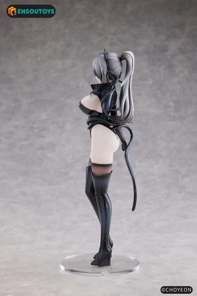 K Pring Original Character Statue 1/6 Cat Woman Happy-chan Different Color Edition 27 cm product photo