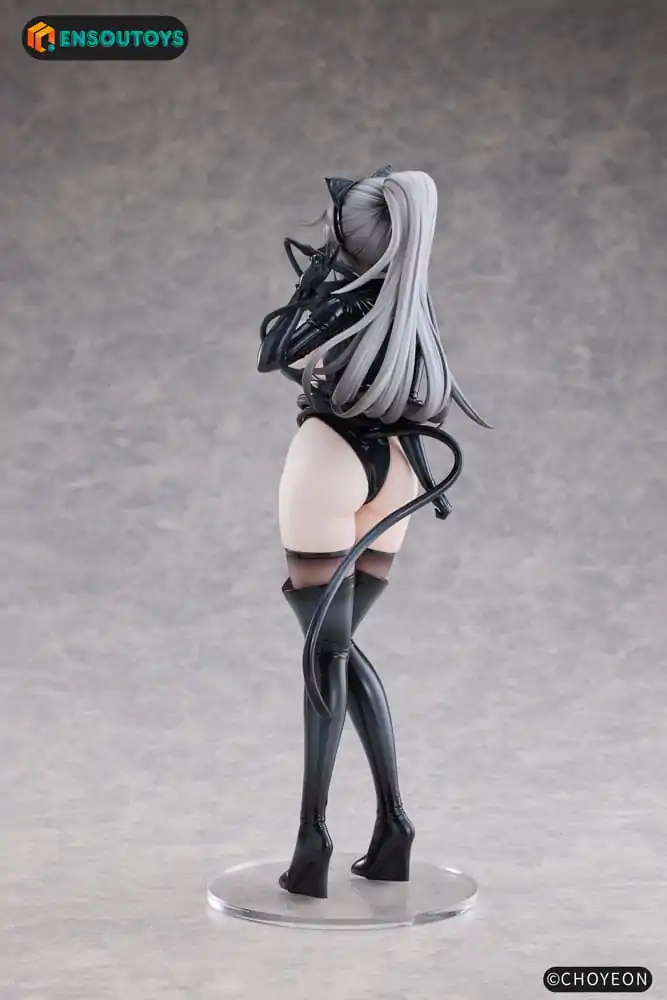 K Pring Original Character Statue 1/6 Cat Woman Happy-chan Different Color Edition 27 cm product photo