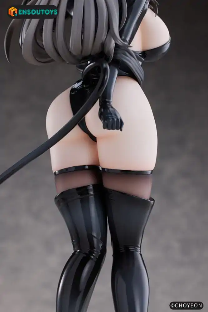 K Pring Original Character Statue 1/6 Cat Woman Happy-chan Different Color Edition 27 cm product photo