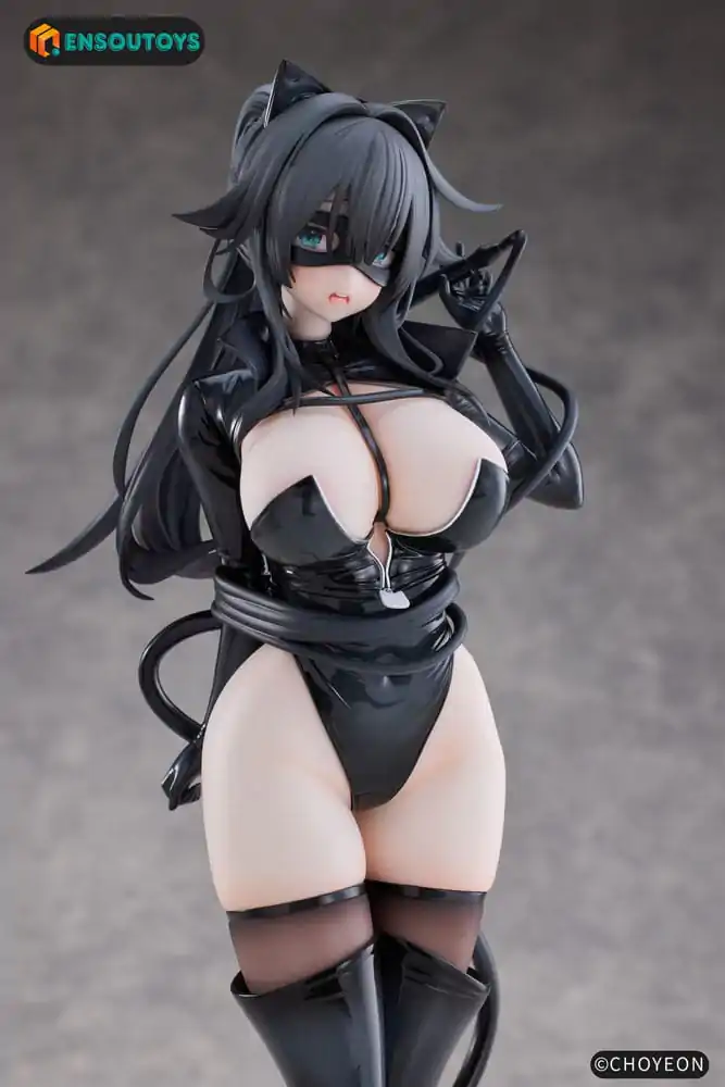 K Pring Original Character Statue 1/6 Cat Woman Happy-chan 27 cm product photo