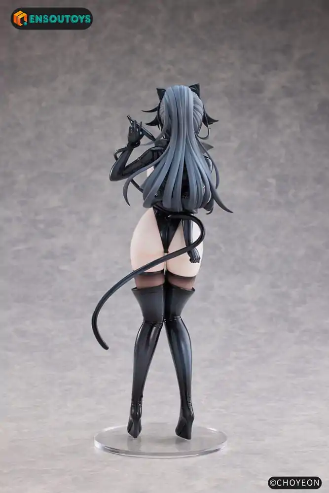 K Pring Original Character Statue 1/6 Cat Woman Happy-chan 27 cm product photo