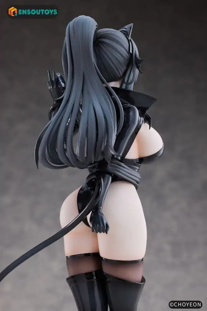 K Pring Original Character Statue 1/6 Cat Woman Happy-chan 27 cm product photo