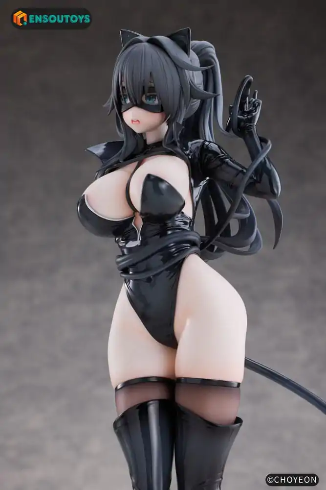K Pring Original Character Statue 1/6 Cat Woman Happy-chan 27 cm product photo