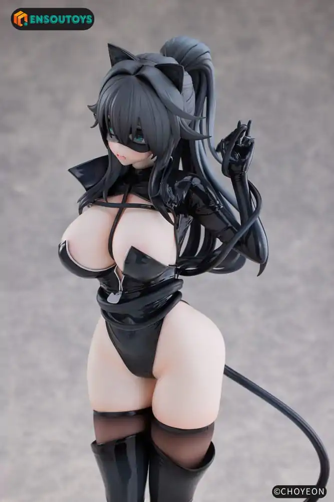 K Pring Original Character Statue 1/6 Cat Woman Happy-chan 27 cm product photo