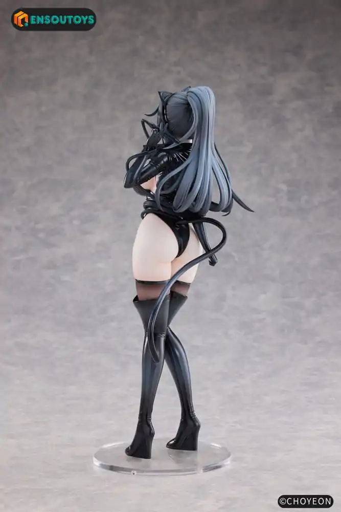 K Pring Original Character Statue 1/6 Cat Woman Happy-chan 27 cm product photo