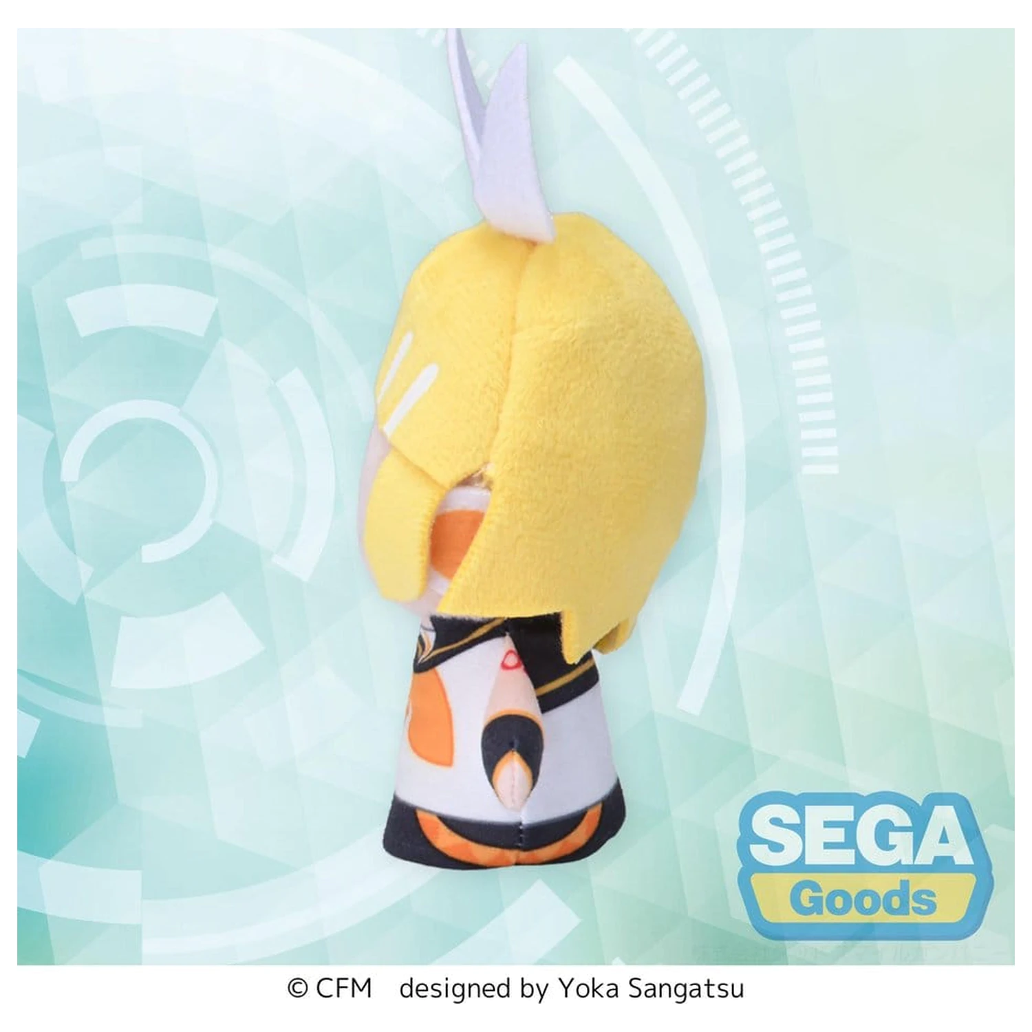 Kagamine Rin & Len Fuwa Petit Plush Kagamine Rin Finger Mascot 10 cm product photo