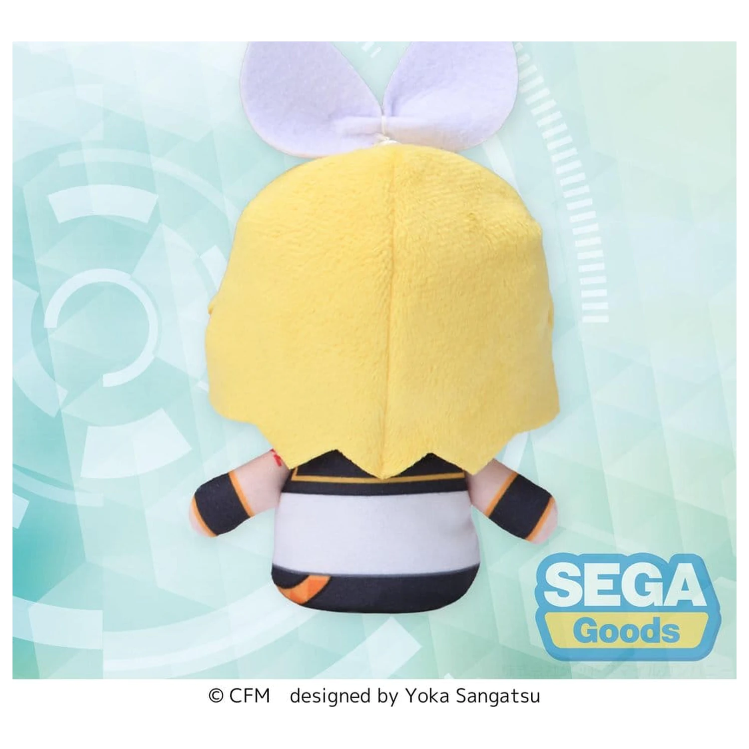Kagamine Rin & Len Fuwa Petit Plush Kagamine Rin Finger Mascot 10 cm product photo