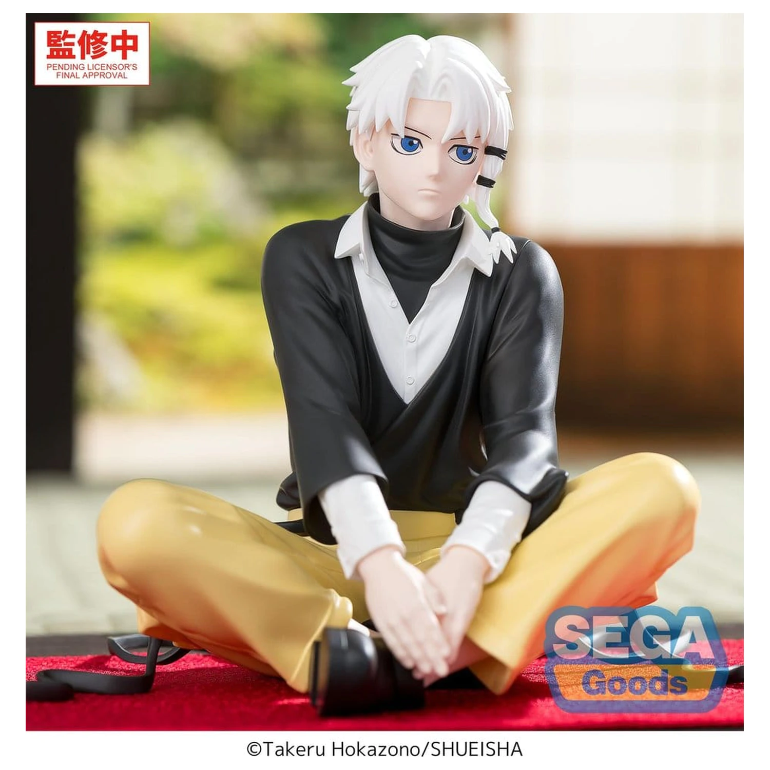 Kagurabachi High Premium Perching PVC Figure -Hakuri Sazanami- 10 cm product photo