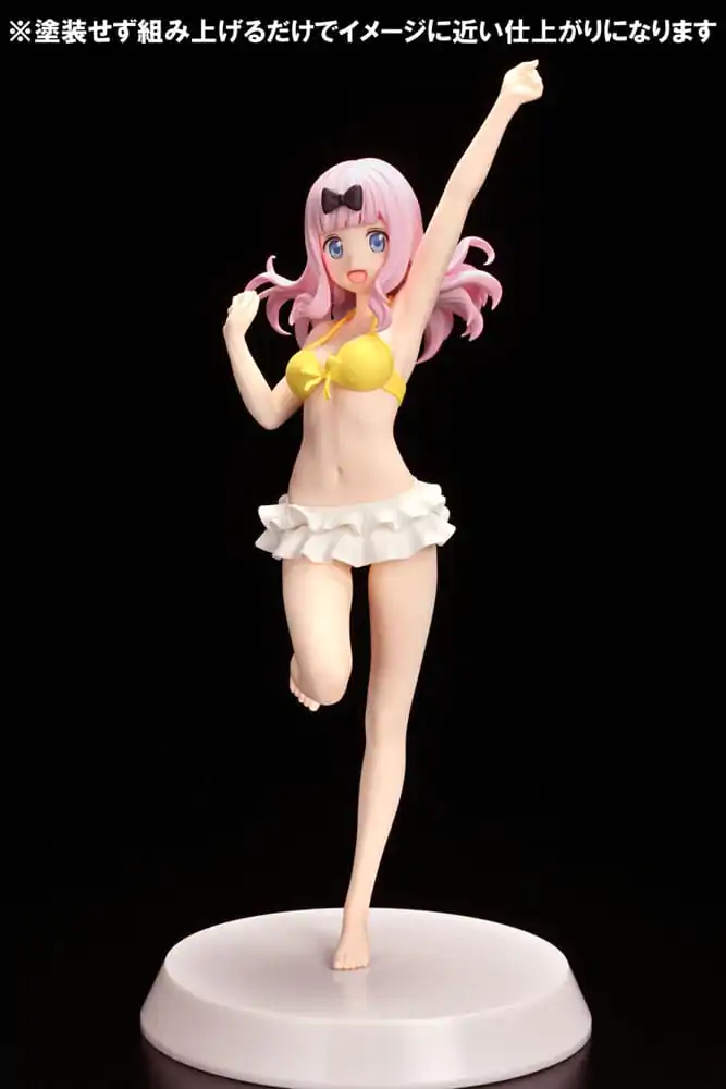 Kaguya-sama: Love is War Summer Queens PVC Statue 1/8 Assemble Heroines Chika Fujiwara Figure Kit Ver. 23 cm product photo