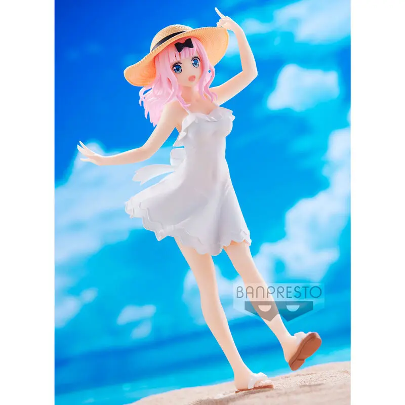 Kaguya Sama Love is War Ultra Romantic Kyunties Chika Fujiwara figure 18cm product photo