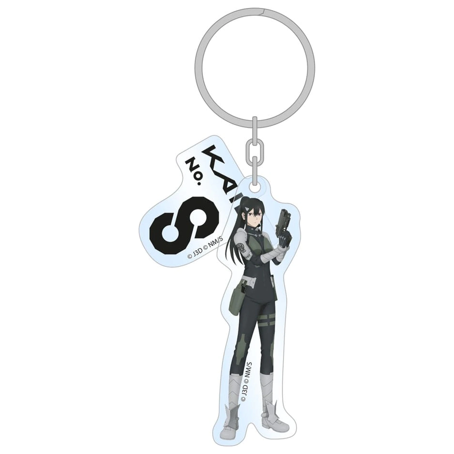 Kaiju No. 8 Acrylic Keychain Mina Ashiro Season 2 Holographic 7 cm     product photo