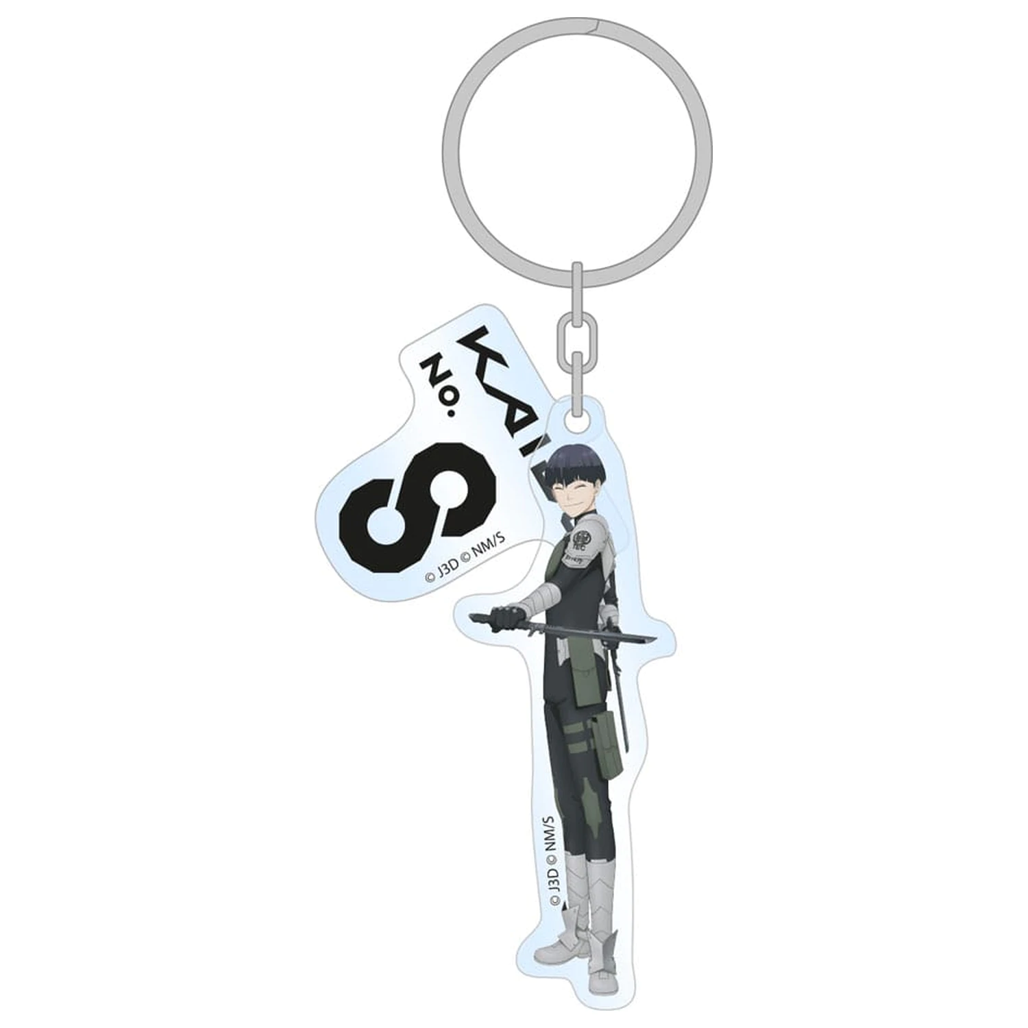 Kaiju No. 8 Acrylic Keychain Soshiro Hoshina Season 2 Holographic 7 cm     product photo