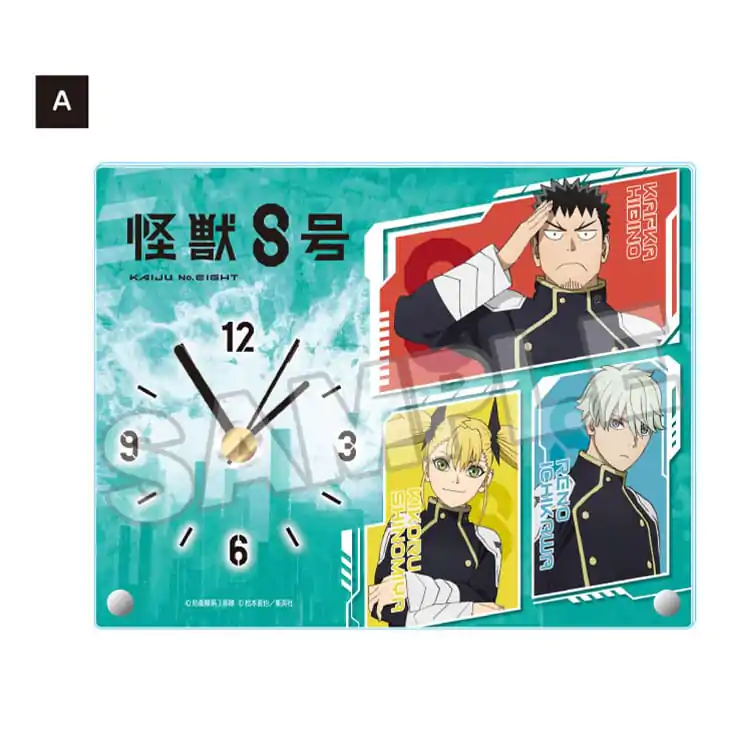 Kaiju No. 8 Wall Clock Clock A product photo