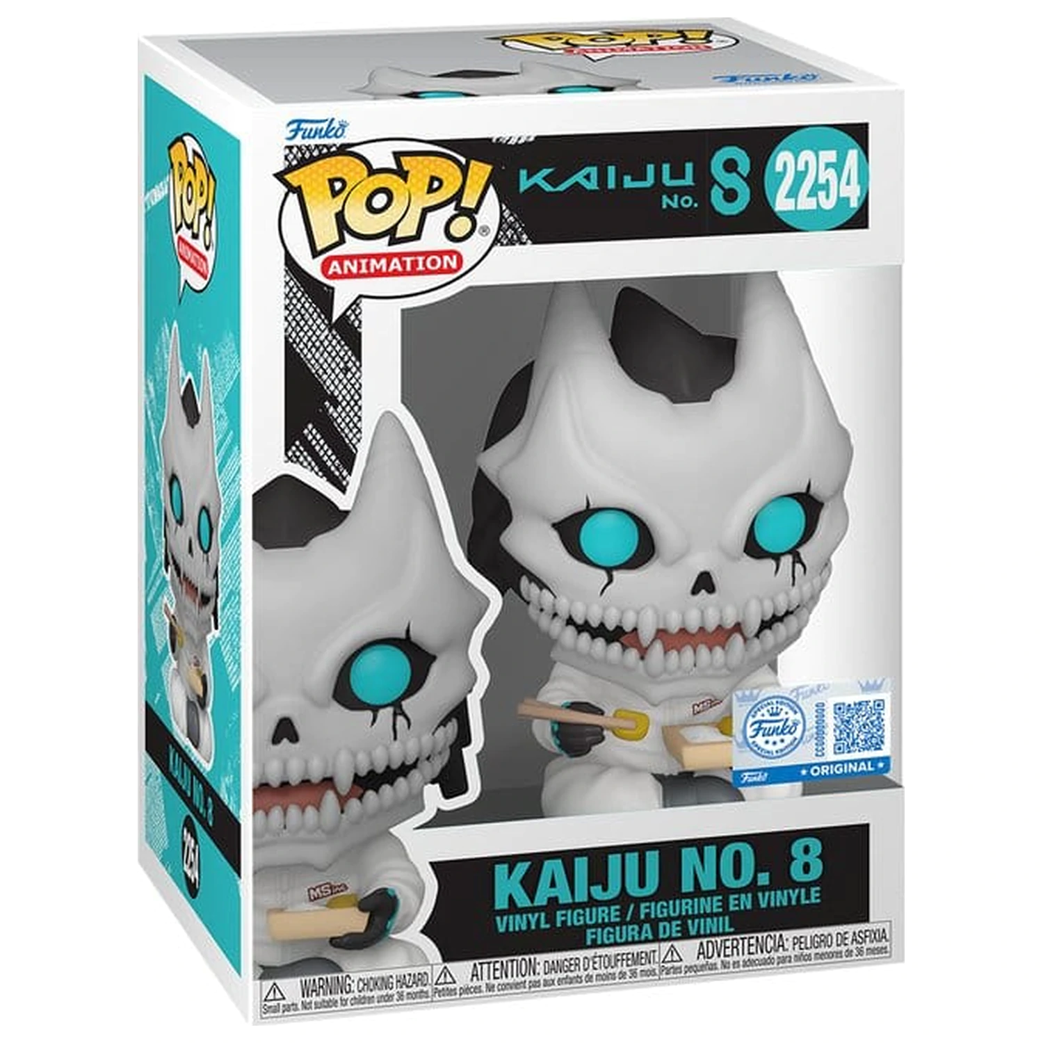 Kaiju No. 8 Funko POP! Animation Vinyl Figure Kaiju No. 8 (Jumpsuit) 9 cm product photo