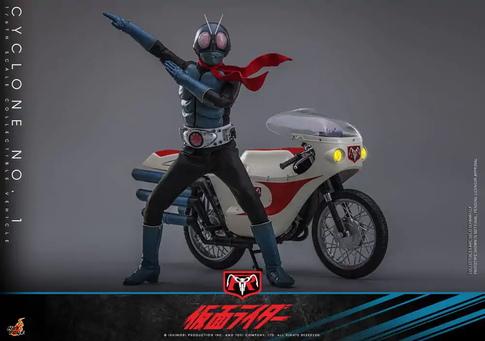 Kamen Rider 1/6 Cylone No. 1 19 cm product photo