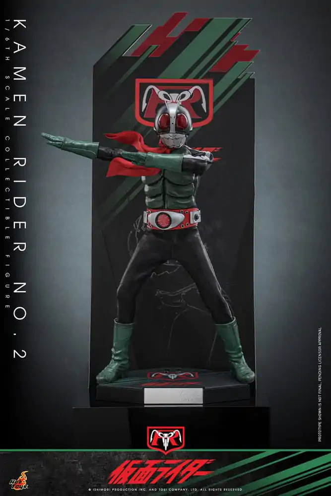 Kamen Rider 1/6 Action Figure Kamen Rider No. 2 30 cm product photo