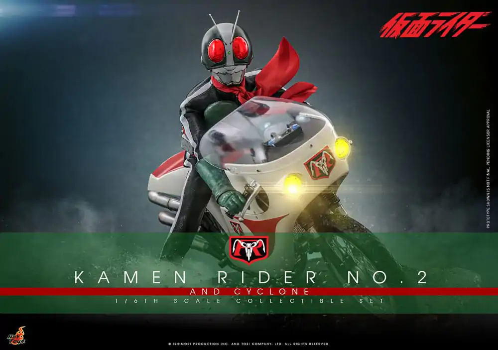 Kamen Rider 1/6 Kamen Rider No. 2 and Cylone 30 cm product photo