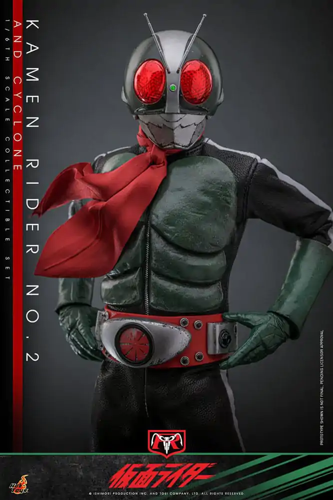 Kamen Rider 1/6 Kamen Rider No. 2 and Cylone 30 cm product photo