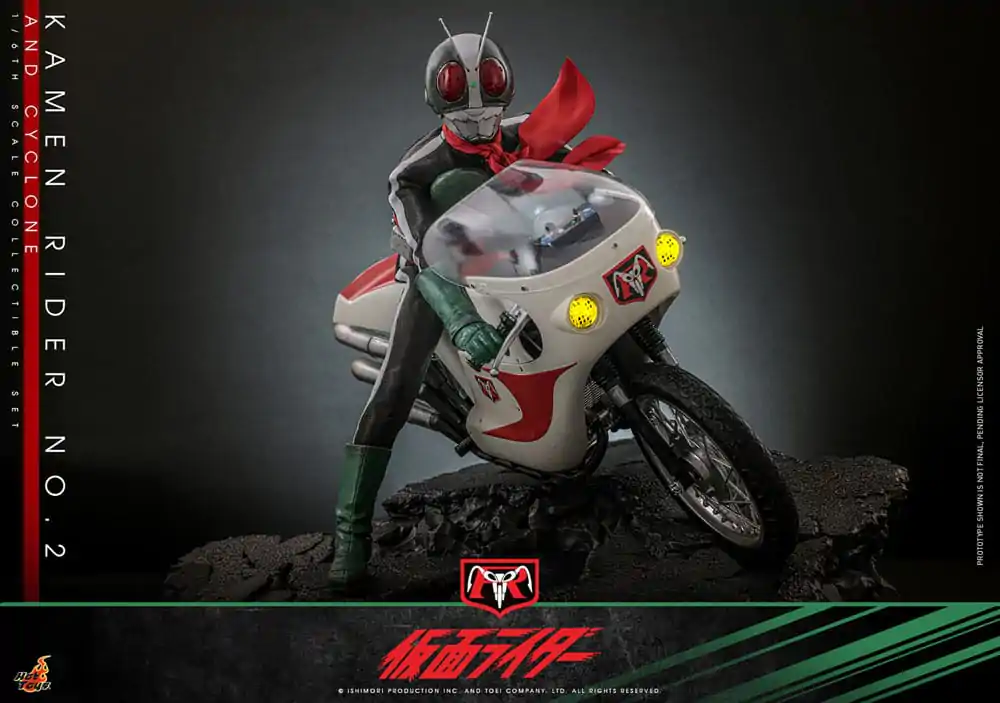 Kamen Rider 1/6 Kamen Rider No. 2 and Cylone 30 cm product photo