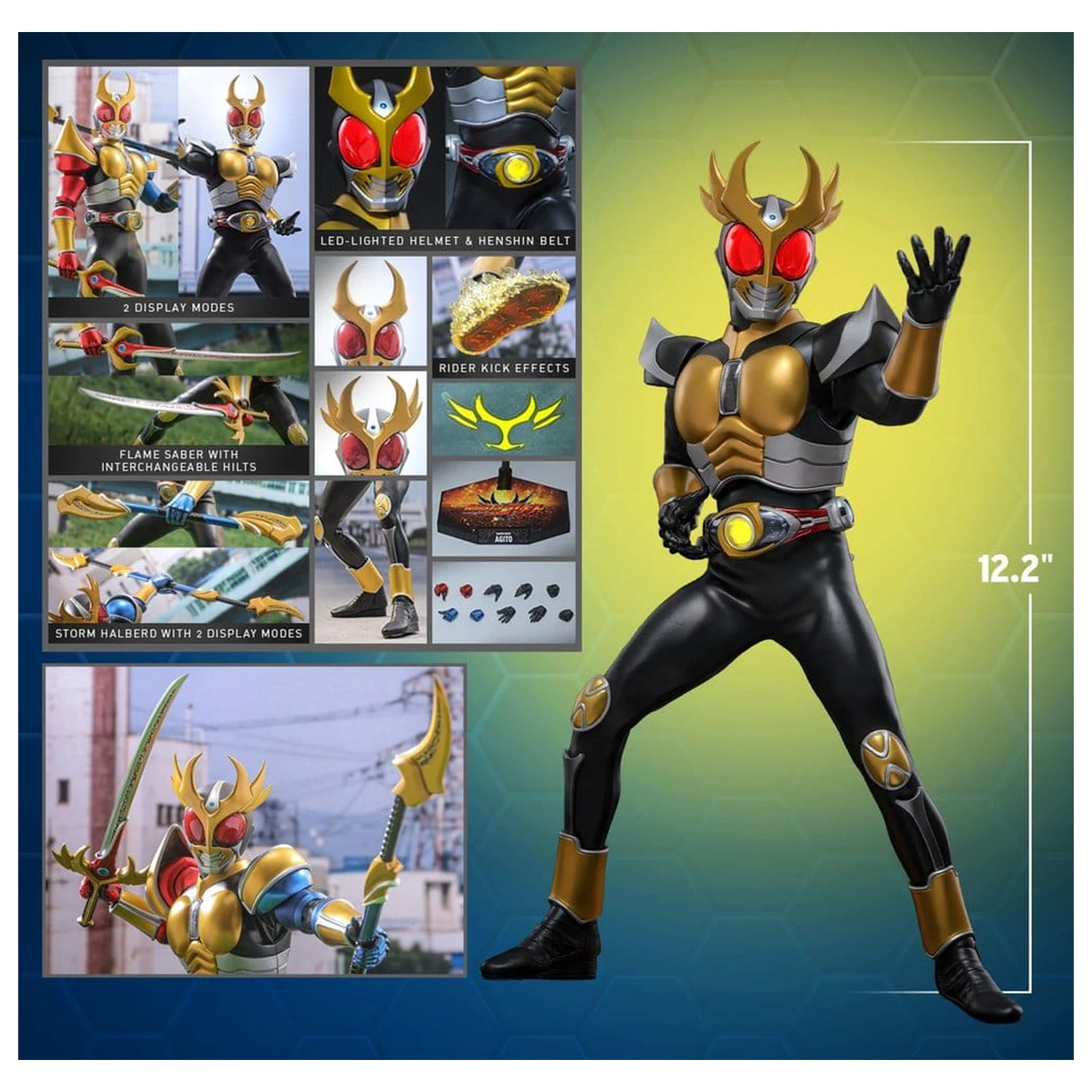 Kamen Rider Action Figure 1/6 Agito 31 cm product photo