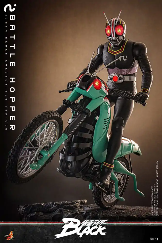 Kamen Rider Black Vehicle 1/6 Battle Hopper 36 cm product photo