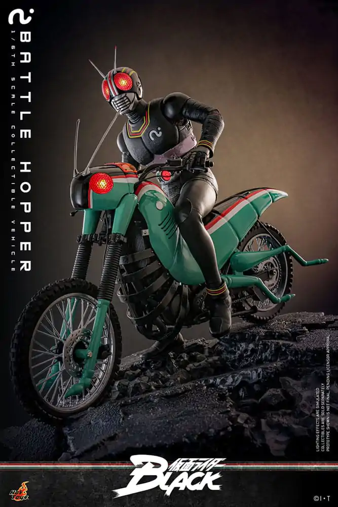 Kamen Rider Black Vehicle 1/6 Battle Hopper 36 cm product photo