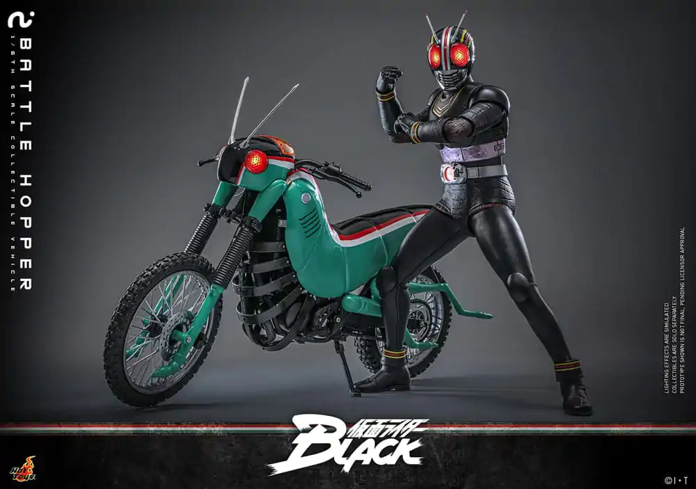 Kamen Rider Black Vehicle 1/6 Battle Hopper 36 cm product photo