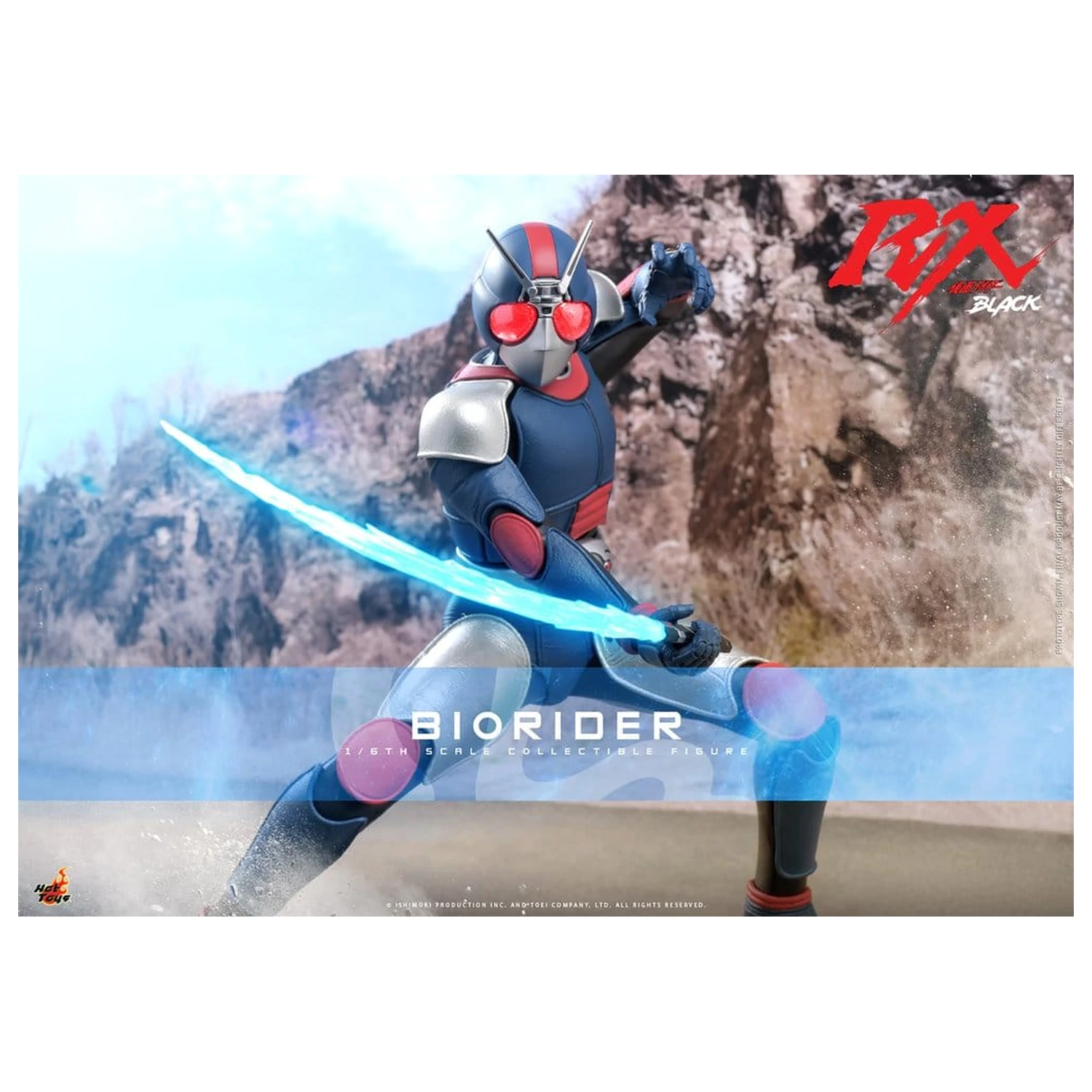 Kamen Rider Black RX Action Figure 1/6 BioRider 31 cm product photo
