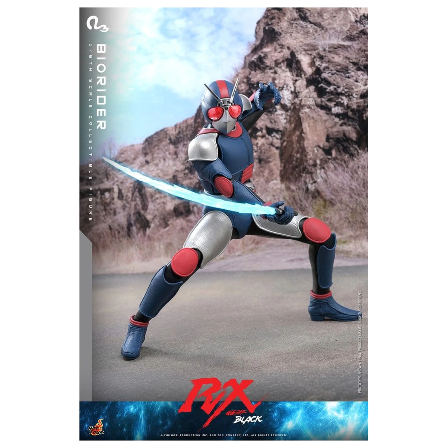 Kamen Rider Black RX Action Figure 1/6 BioRider 31 cm product photo