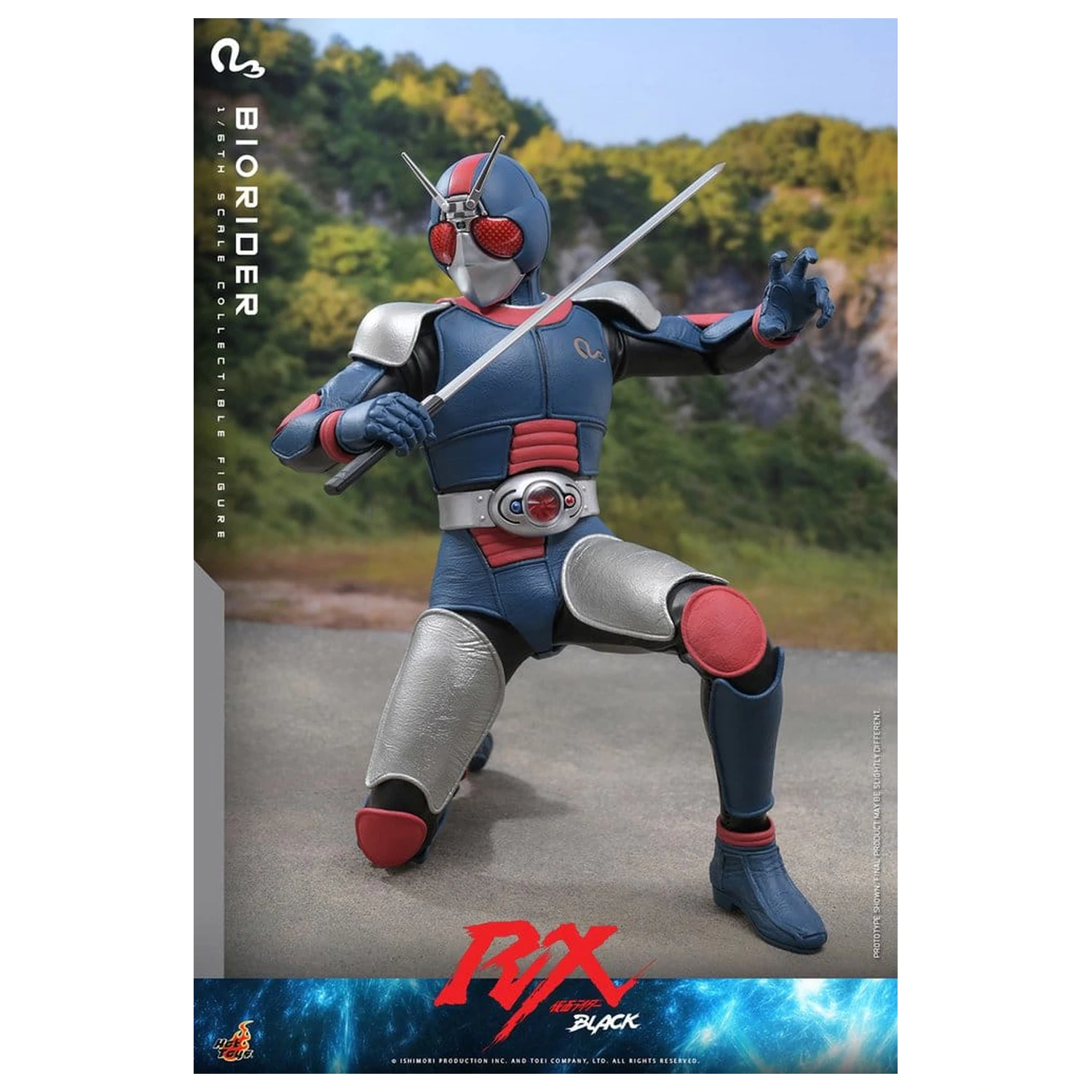 Kamen Rider Black RX Action Figure 1/6 BioRider 31 cm product photo
