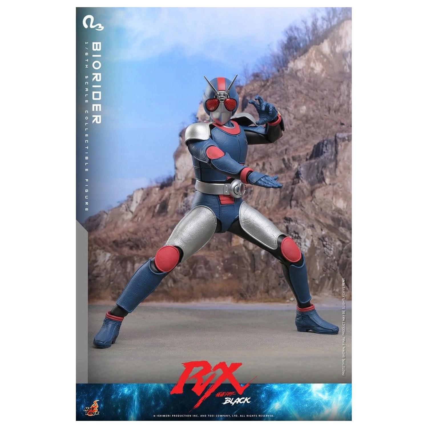 Kamen Rider Black RX Action Figure 1/6 BioRider 31 cm product photo