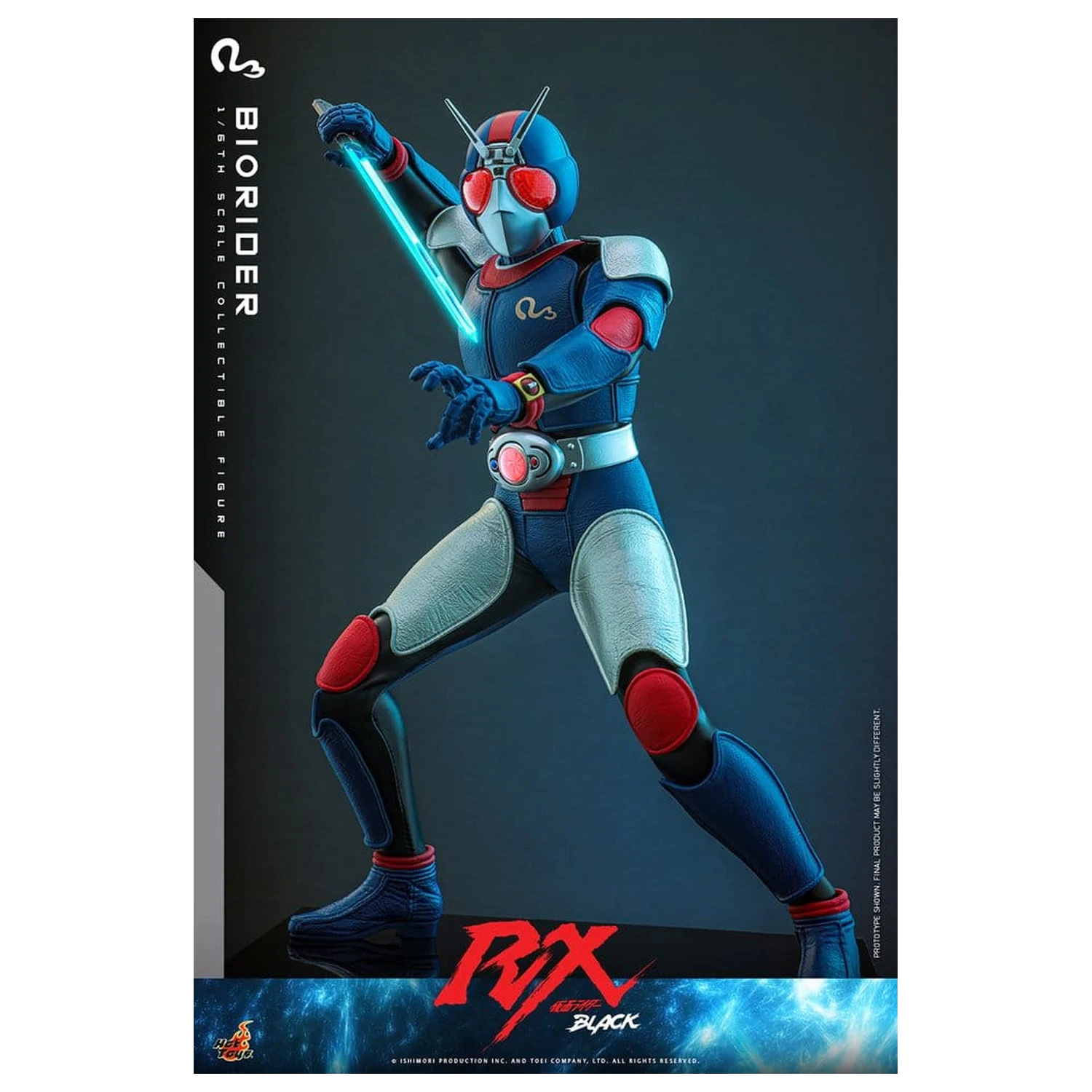 Kamen Rider Black RX Action Figure 1/6 BioRider 31 cm product photo