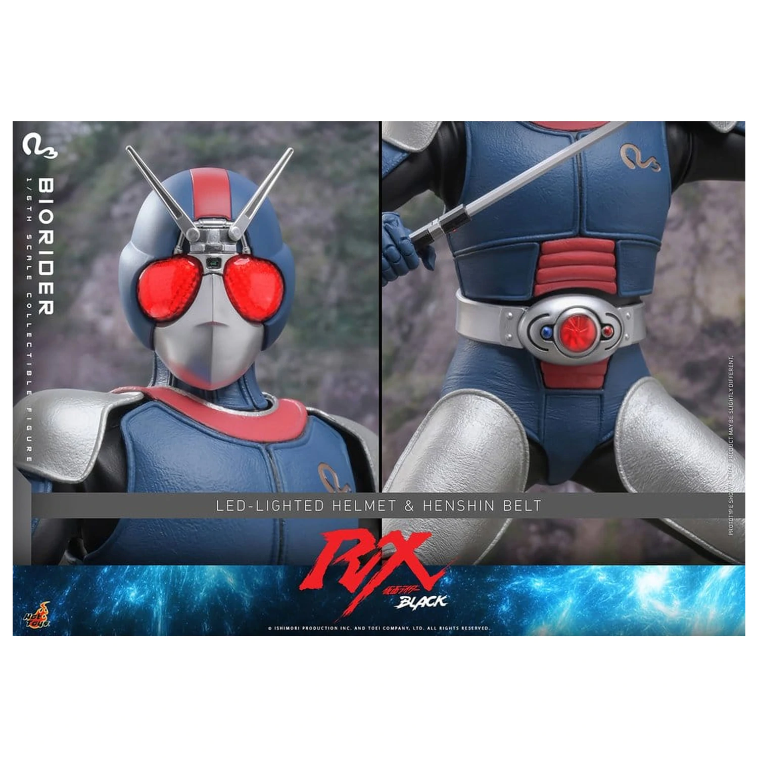 Kamen Rider Black RX Action Figure 1/6 BioRider 31 cm product photo