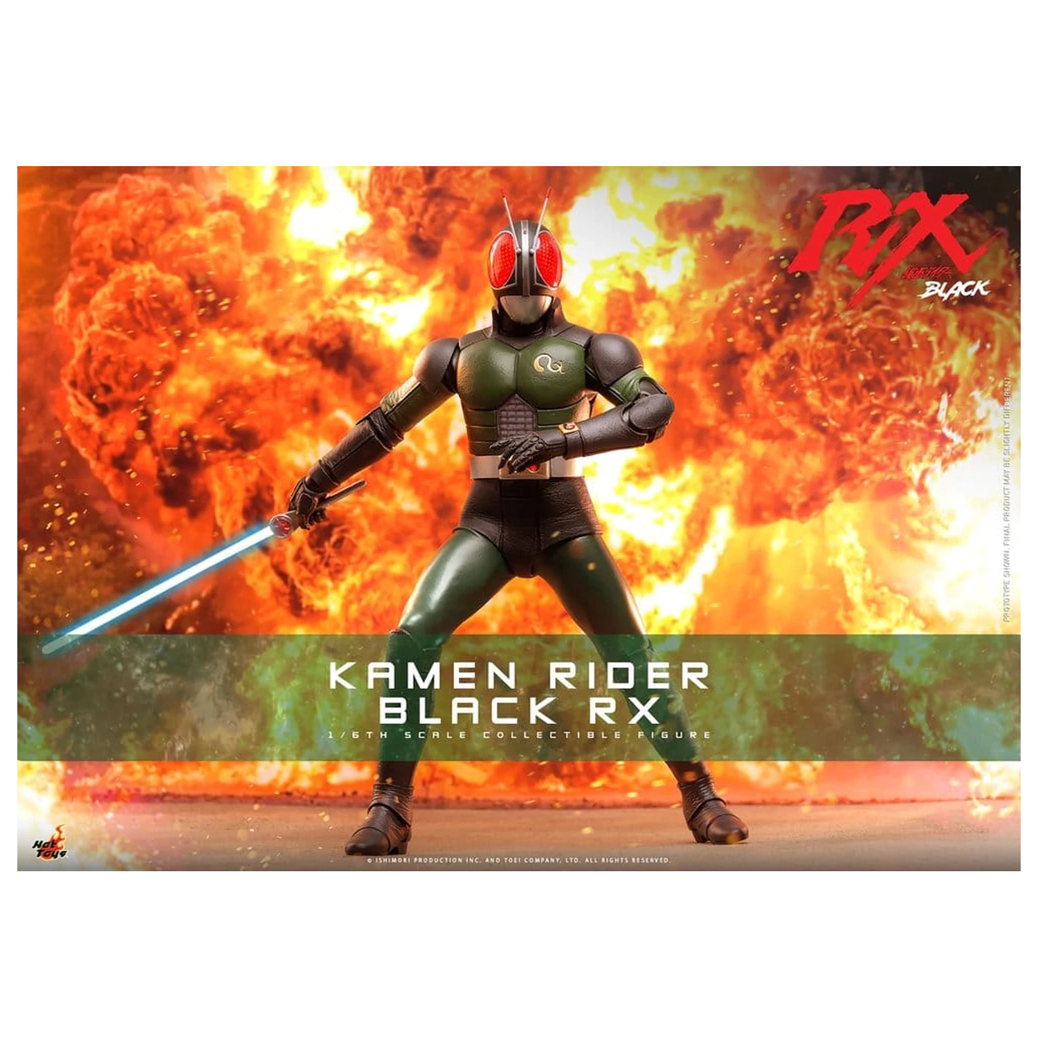 Kamen Rider Black RX Action Figure 1/6 Kamen Rider Black RX 31 cm product photo