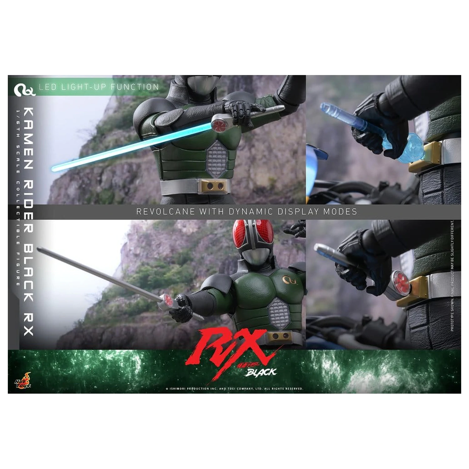 Kamen Rider Black RX Action Figure 1/6 Kamen Rider Black RX 31 cm product photo