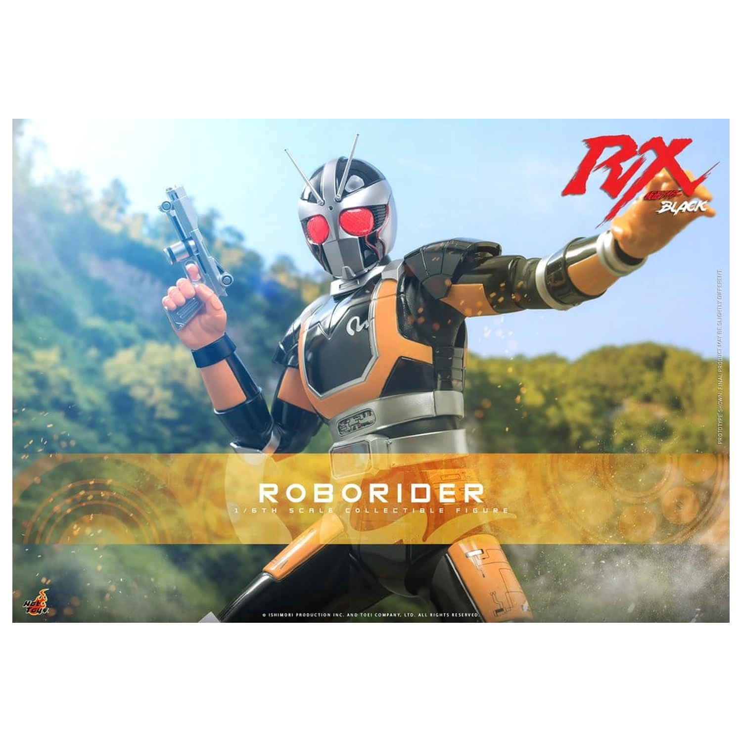 Kamen Rider Black RX Action Figure 1/6 RoboRider 31 cm product photo