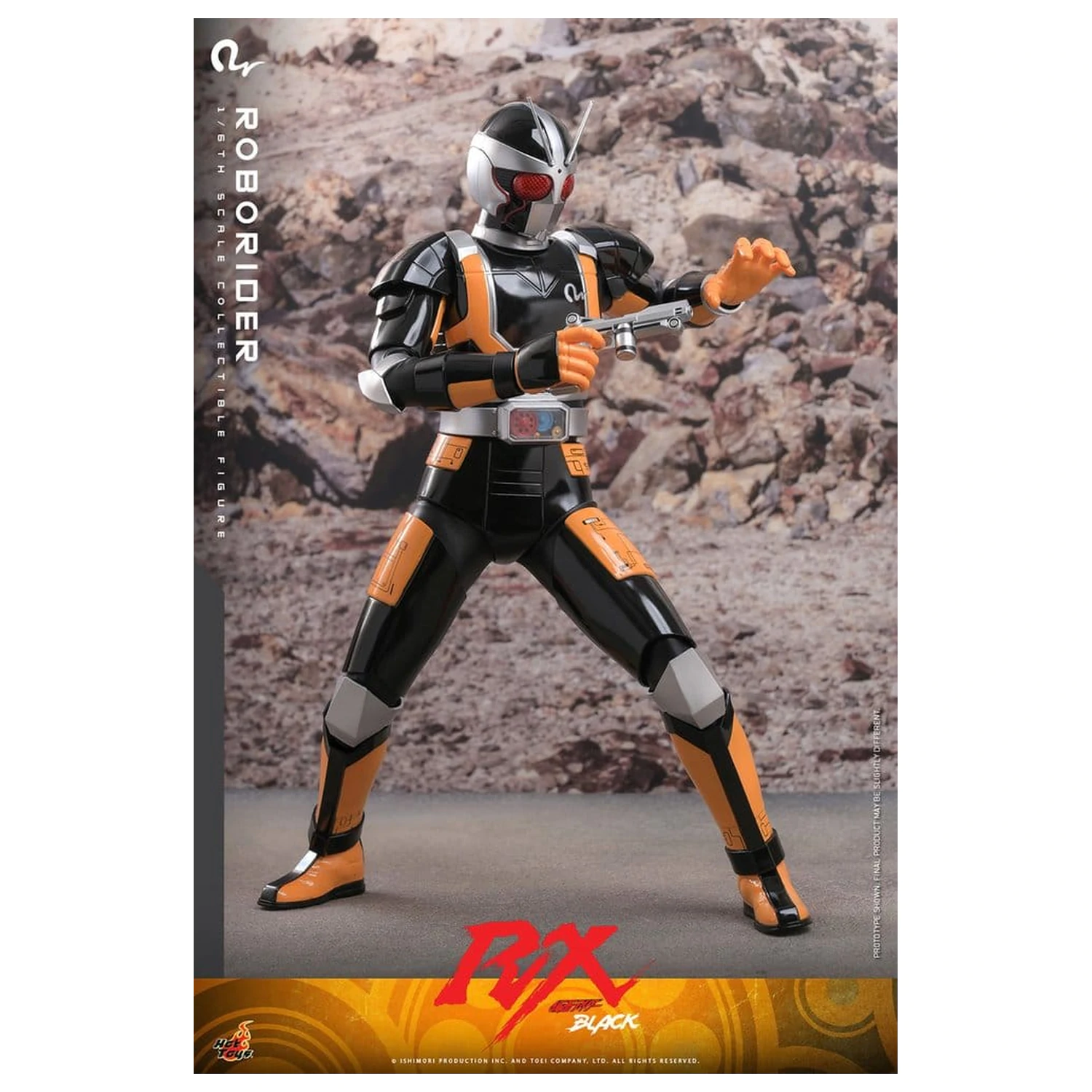 Kamen Rider Black RX Action Figure 1/6 RoboRider 31 cm product photo