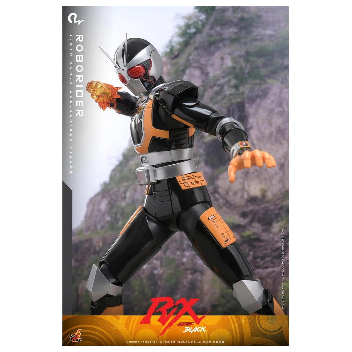 Kamen Rider Black RX Action Figure 1/6 RoboRider 31 cm product photo