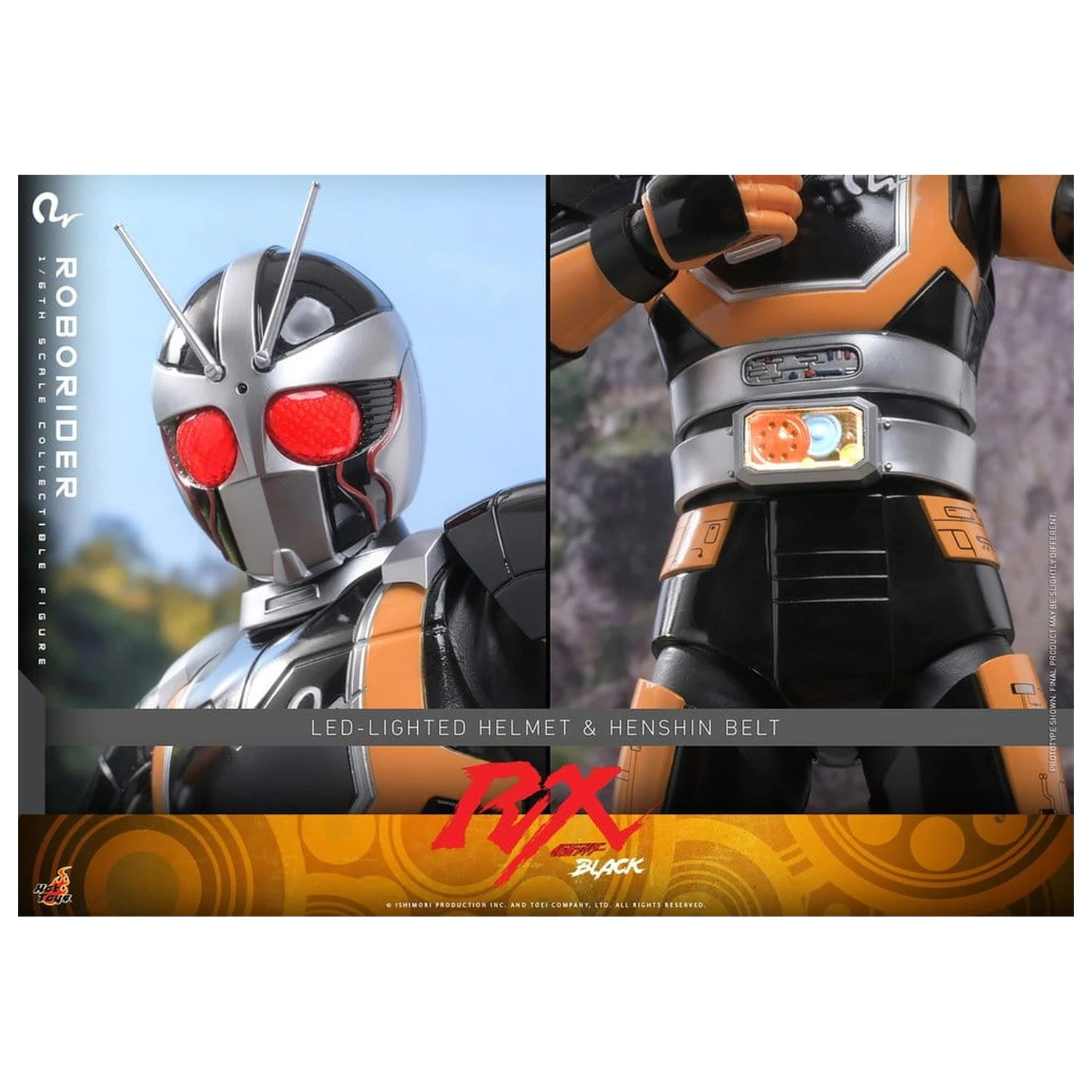 Kamen Rider Black RX Action Figure 1/6 RoboRider 31 cm product photo