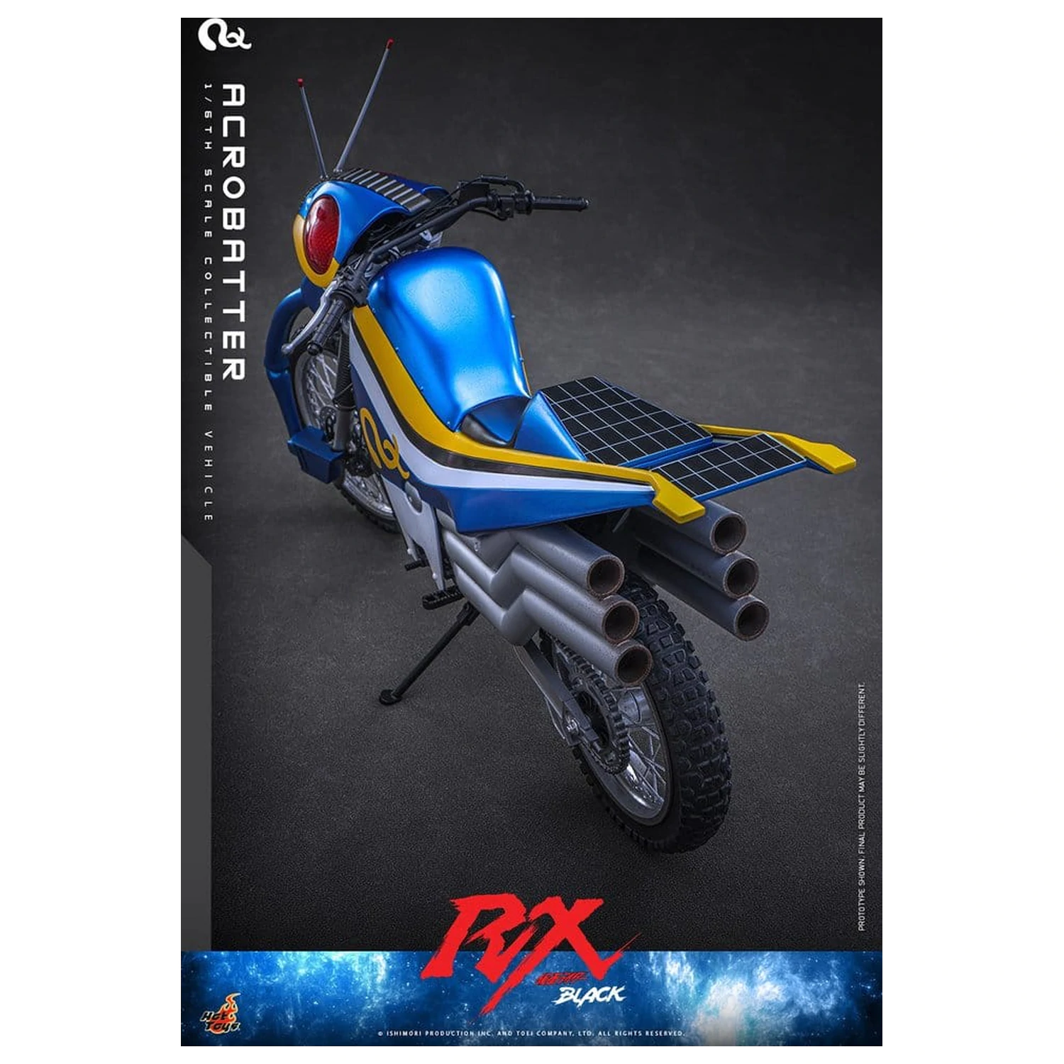 Kamen Rider Black RX Vehicle 1/6 Acrobatter 38 cm product photo