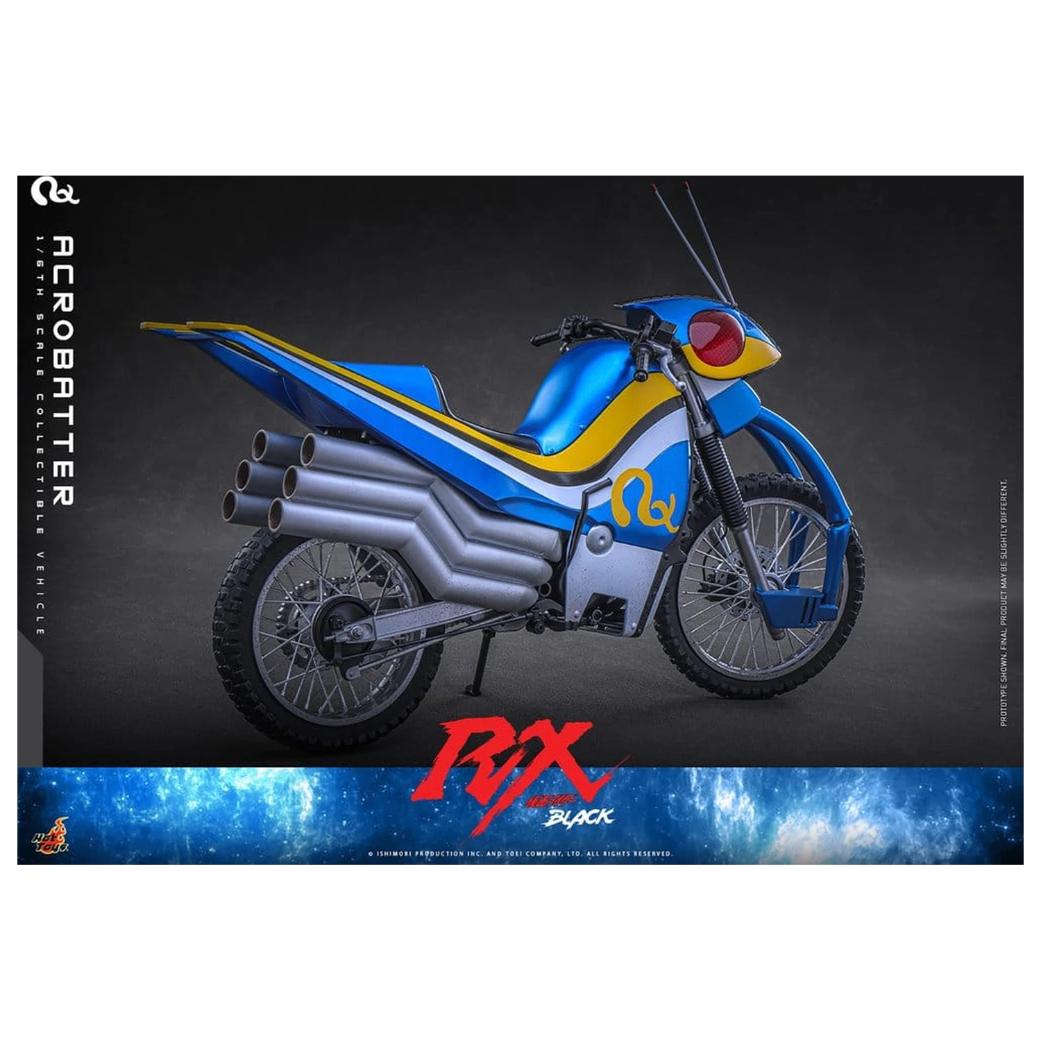 Kamen Rider Black RX Vehicle 1/6 Acrobatter 38 cm product photo