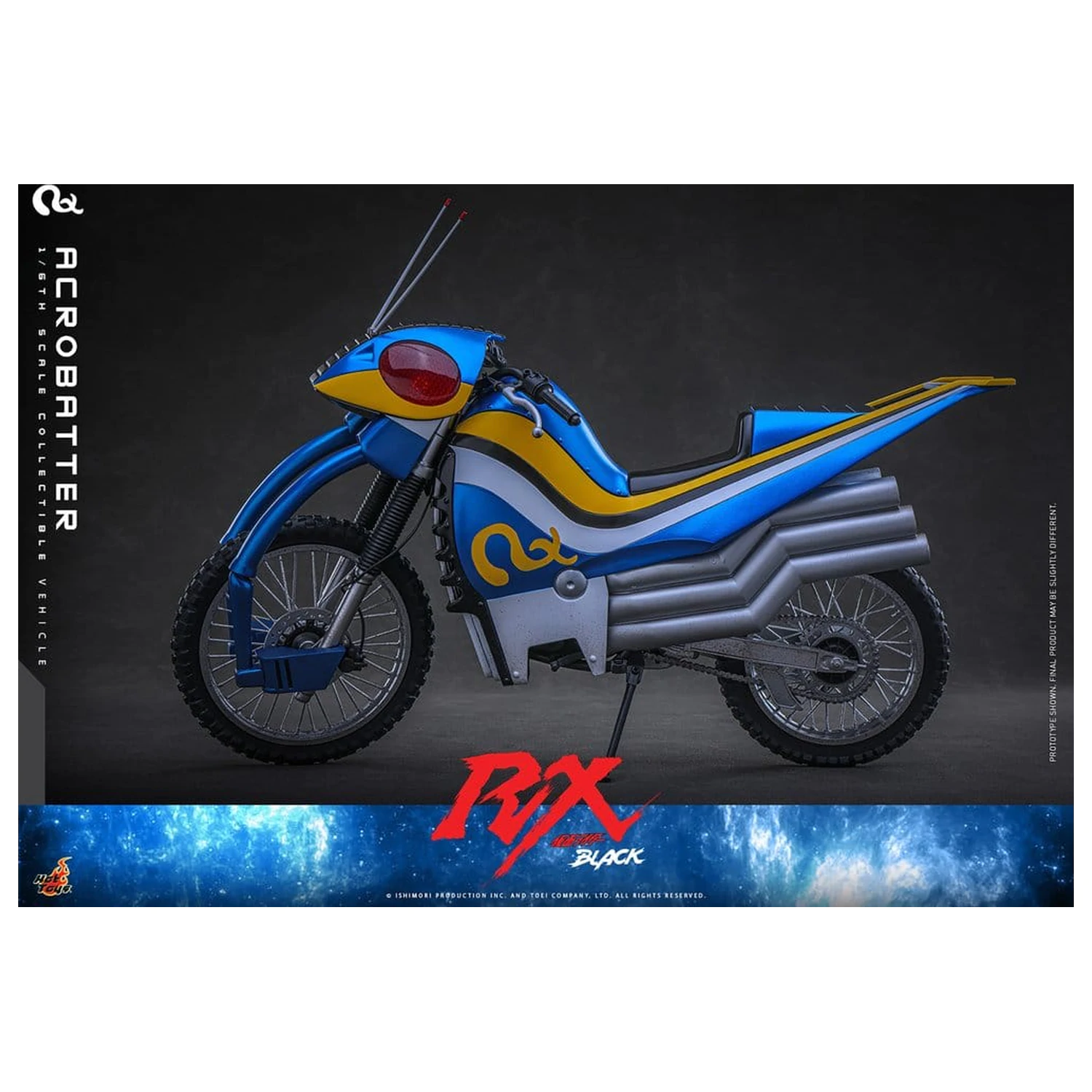 Kamen Rider Black RX Vehicle 1/6 Acrobatter 38 cm product photo