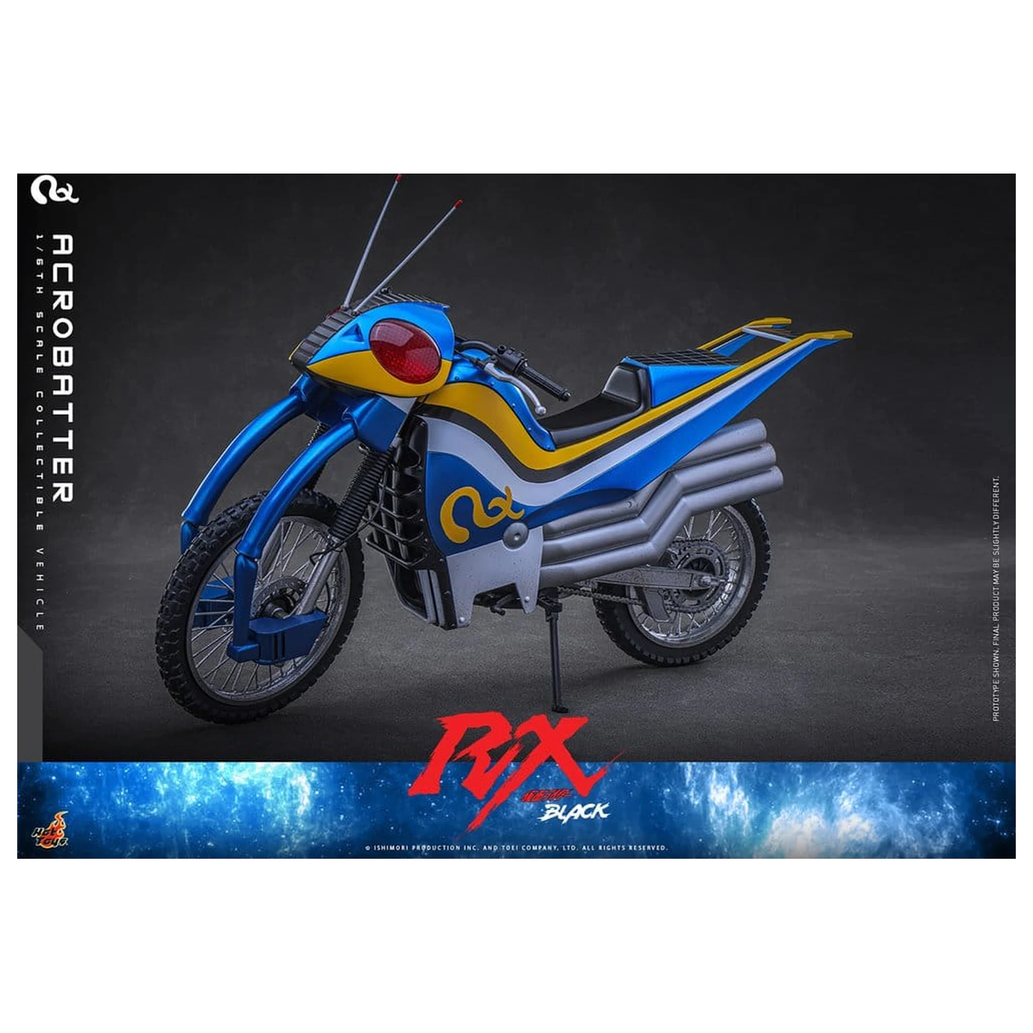 Kamen Rider Black RX Vehicle 1/6 Acrobatter 38 cm product photo