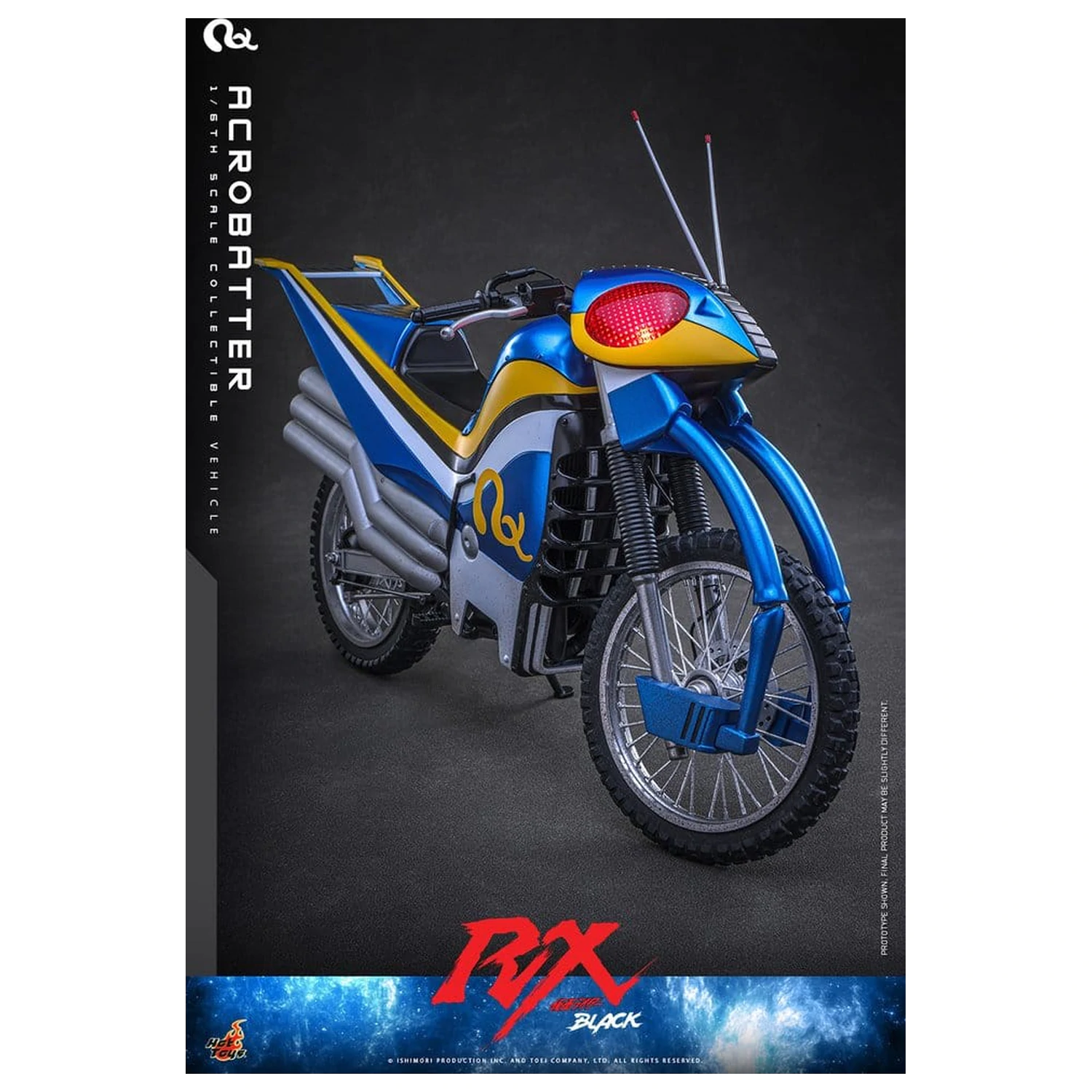 Kamen Rider Black RX Vehicle 1/6 Acrobatter 38 cm product photo