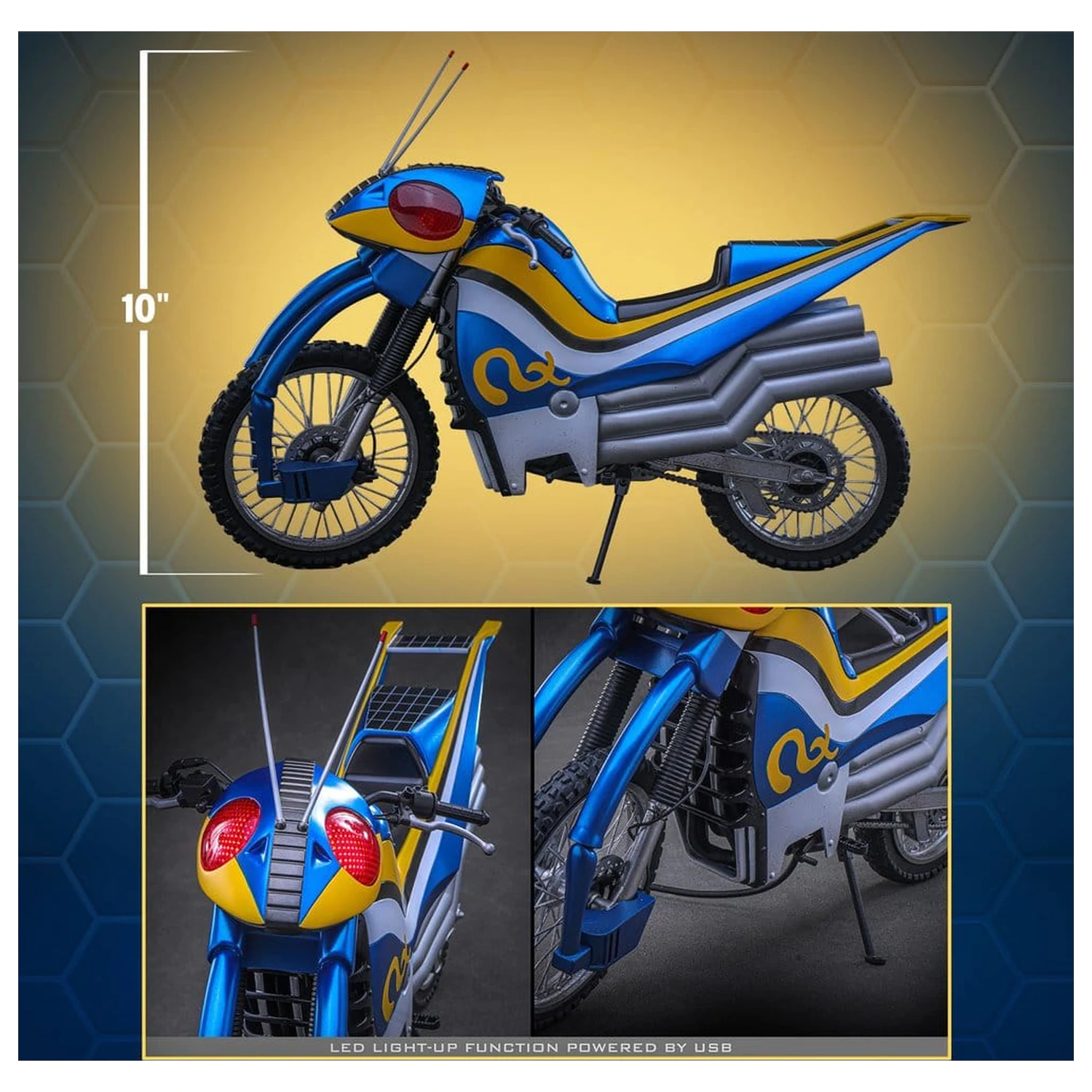 Kamen Rider Black RX Vehicle 1/6 Acrobatter 38 cm product photo