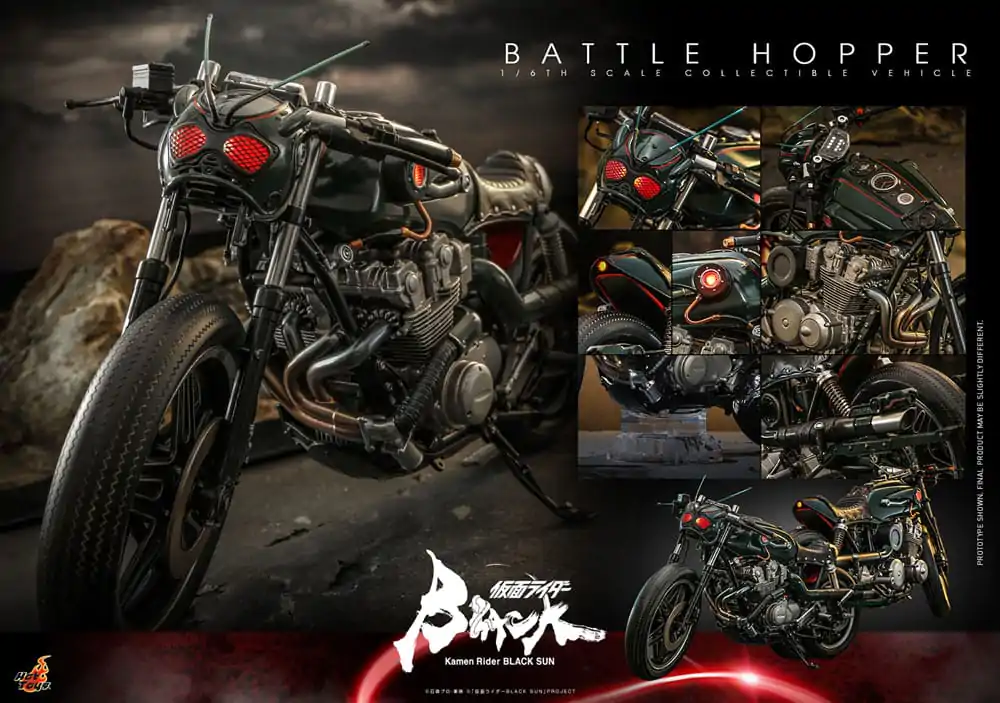 Kamen Rider Black Sun Vehicle 1/6 Battle Hopper 37 cm termékfotó